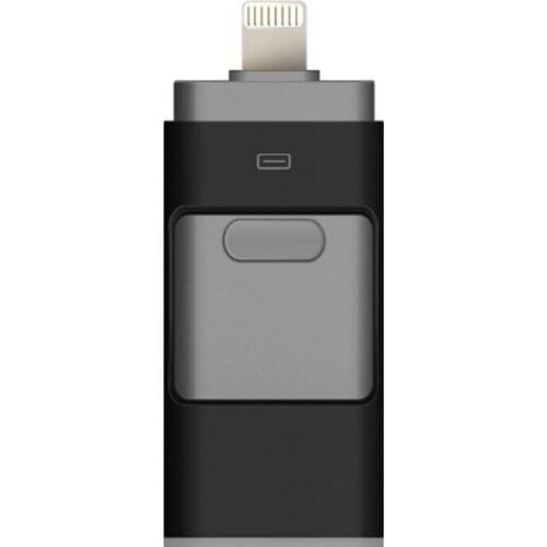 3in1 128GB 64GB 32GB 16GB 8GB Metal USB 3.0 OTG iFlash Drive HD USB Flash Drives for iPhone for iPad for iPod and Android Phone