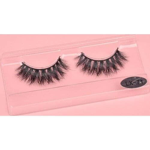 Wispy Mink Lashes Premade Volume Fans Individual Wispy Lashes 3d Mink Lashes Bulk Lashes Packing Boxes With Led Light