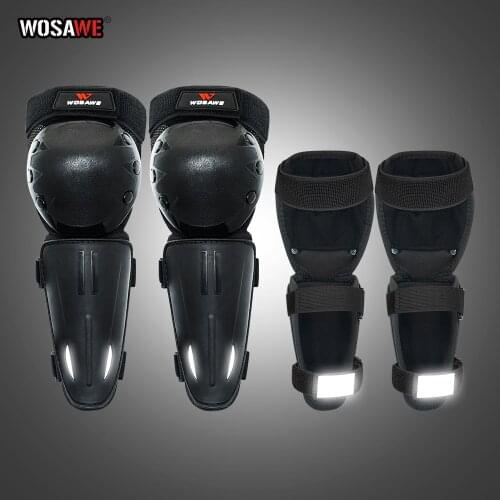 WOSAWE Children KneePads and ElbowPads Outdoor Activities Impact Resistant Protective Gear Skating Bicycle Protection Kneepads
