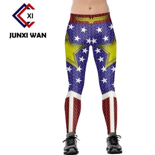 Leggings Women 3D Printed Slim Workout Fitness Legging Pants High Waist Push Up Tights Leggins Plus Size S~3XL