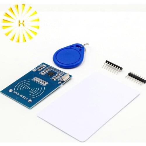 1 Set MFRC-522 RC-522 RC522 RFID Wireless IC Module S50 Fudan SPI Writer Reader Card Key Chain Sensor Kits 13.56Mhz For Arduino