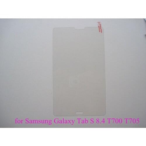 10pcs Tempered Glass Film Screen Protector for Samsung Galaxy Tab S 8.4 T700 T705 Anti-scratch Protective Film + Cleaning Wipes