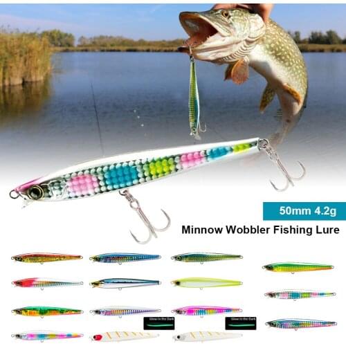 2021 Fishing Lure Weights 105mm/30g Slow Sinking Trolling Bait Fishing Bait Luminous Fishing Lures With Hook Fishing Accessories