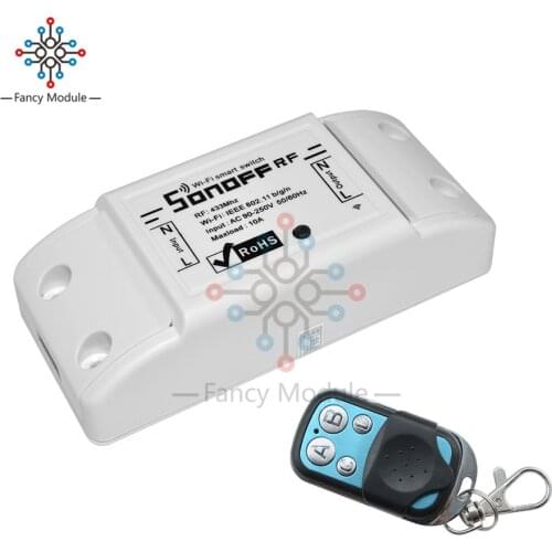 433mHz RF WIFI Smart Remote Control Switch WIFI Remote Controller Modified Internet of Things Switch Module for Intelligent Home