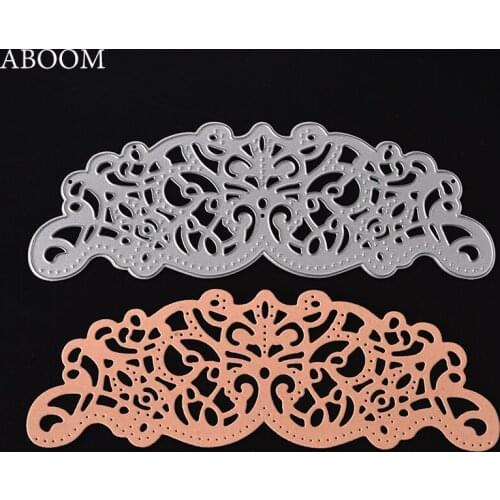ABOOM Fresh 148x52mm Metal Cutting Dies Stencil Craft Flower Embossing Cut Dies For DIY Scrapbooking Card Album Photo Decoration