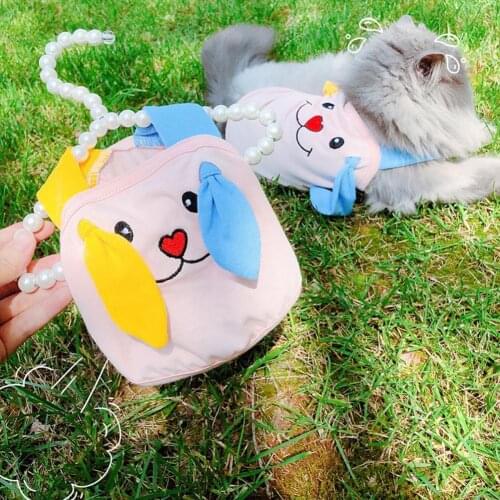 Eco-friendly Cute Pet Dog Sleeveless T-shirt Clothes Soft Texture Pet Vest Close Fit Pet Supplies