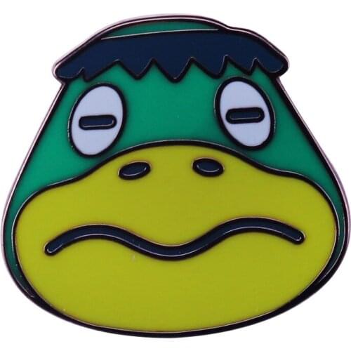 Cute game theme turtle Brooch Big things often have small beginnings Enamel Pin Jewelry