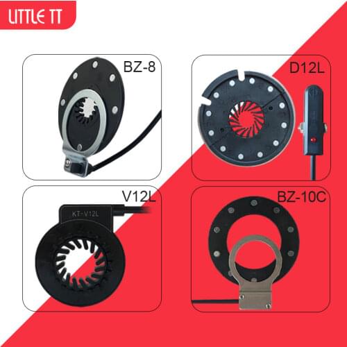 KT Electric Bike PAS Sensor BZ4 8 BZ10 V12L D12L 6 8 12 magnet Dual Hall Sensors Pedal Assist Sensor for Ebike Kit Accessories