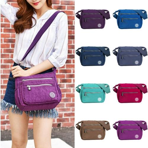 Women Multifunction Multi-layer Handbags Ladies Shoulder Hobo Bag Tote Messenger Cross Body Bag Purse