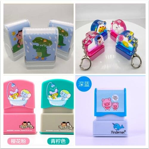 Имя печать детская личная одежда имя Выгравированный штамп детский сад водонепроницаемый печать мультфильм Милая одежда Фоточувс