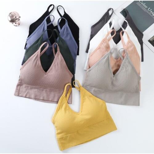 Underwear For Women Bra Seamless Vest Womens Tube Top Wireless Thin Beautiful Back Breathable Sling Brassiere Comfort Bralette