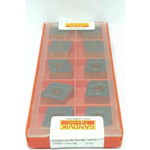 ORIGINAL 10PCS CARBIDE INSERT CNMG160616-PM 4215