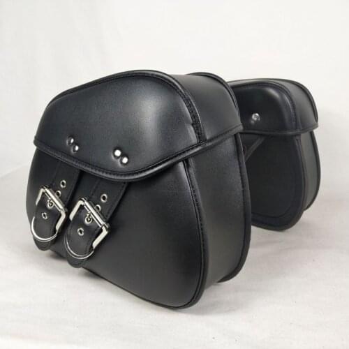 Pair Universal Motorcycle Saddlebag Side Storage Luggage Waterproof Tool Pouch Bag For Harley For Yamaha For Suzuki For Honda