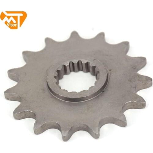 For KTM EXC EXE MXC SXS EXC-F TE TC FC FE 125 200 250 300 380 450 530 2014 2015 2016 Motorcycle 13 14 15T Front Engine Sprocket