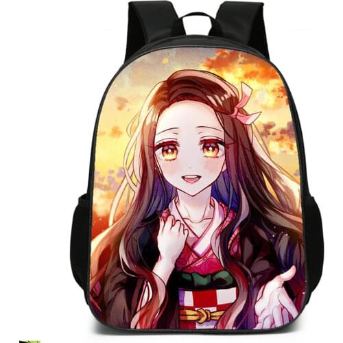 Cartoon Anime Demon Slayers Blade School Bag Student School Supplies Backpack Backpack