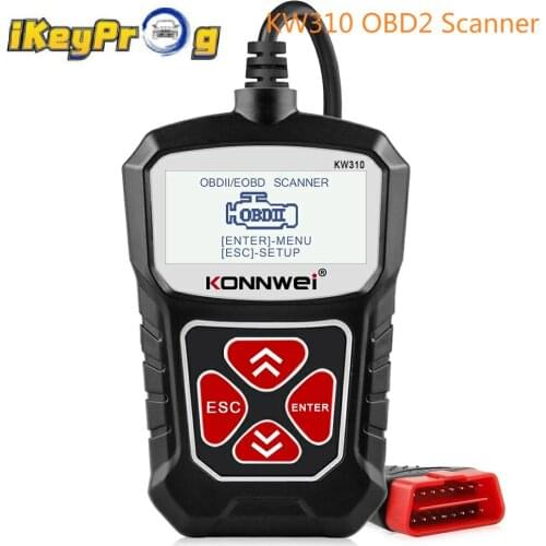 KONNWEI KW310 OBD2 Scanner for Auto OBD 2 Car Scanner Diagnostic Tool Automotive Scanner Car Tools Russian Language PK Elm327