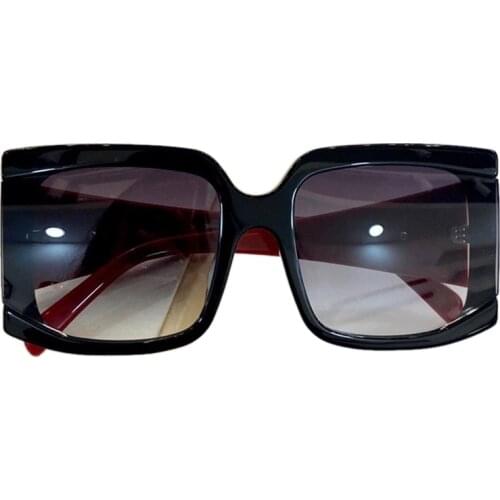 Women Big Square Sunglasses UV400 With Brand Boxes Wide Leg Sun Glasses Female Eyewear Male