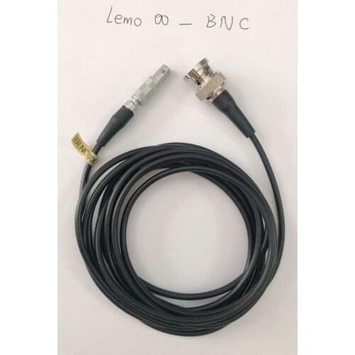 BNC-LEMO 00 Connector Single Cable for Ultrasonic Flaw Detector (Q9-C5)