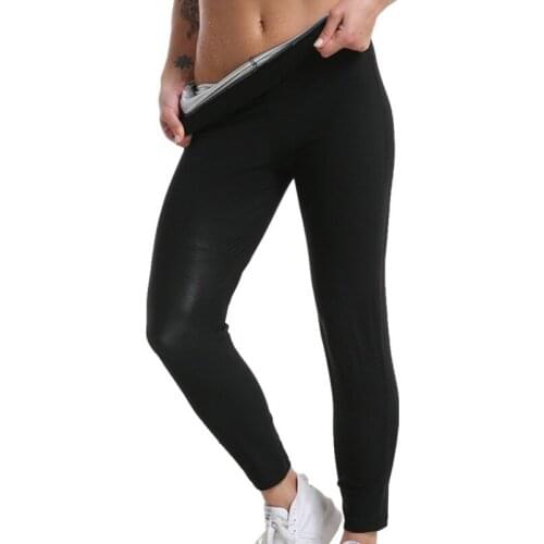 Sports And Sweat Sweating Clothes Yoga Sauna Hiking Pants Fitness Body Nine Points Shaping Weight Loss Sports Pants