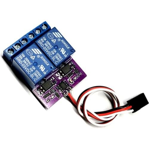 Super Edition K20 Model Airplane RC Relay PWM Navigation Light Remote Control Switch 1 Channel 2 Relay-switch ON-OFF DIY Parts