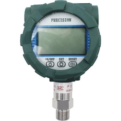 -0.1~0~100MPa Explosion-proof Digital Fuel/Steam/Water Pressure Gauge Manometer