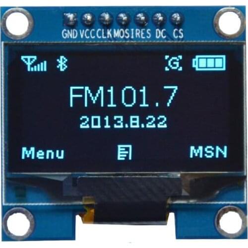 1.3 inch Blue OLED Module SSH1106 Drive IC Compatible with SSD1306 IC 128*64 IIC/SPI Interface