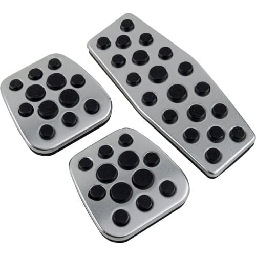 1 Set Accelerator Brake Clutch Pedal Pad Car Fit For Opel Vauxhall Insignia 2011 2012 2013 2014 2015