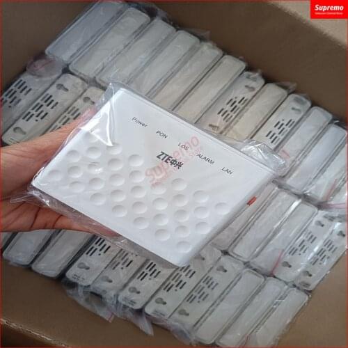 100% Original SecondHand F601 GPON Terminal ONT Optical Terminal 1GE Port ONU version 6.0 Freeshipping