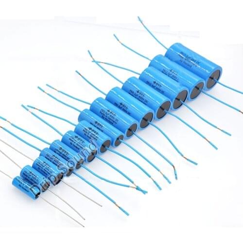 2pcs 2.7uF-15uF 400V PB Metallized Polypropylene Film Non-Polarity Capacitor for Speaker Frequency Divider Amplifier Crossover