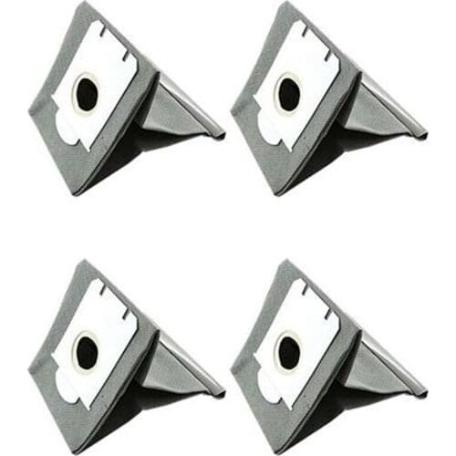 4Pcs Washable Bag Dust Vacuum Cleaner Bags Dust Bag Replacement for FC9071 FC8134 FC8613 FC8614 FC8220