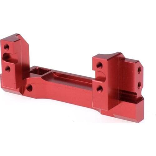 Aluminum Metal Simulator Climb Steering Gear Front Bracket Rear Bumper Mount For Upgrade Parts Bumper