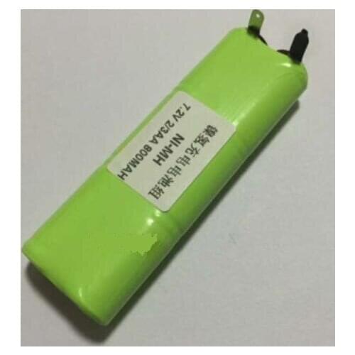 Free ship 7.2V 2/3AA 800mAh ni-mh battery Rechargeable battery