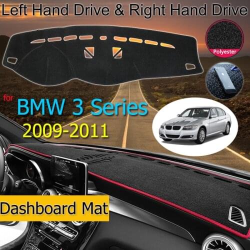 For BMW 3 Series E90 2009 2010 2011 Anti-Slip Anti-UV Mat Dashboard Cover Pad Dashmat Protect Carpet Accessories 318i 320i 325i