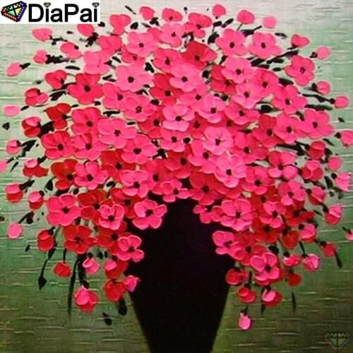 DiaPai 100% Full Square/Round Drill 5D DIY Diamond Painting "Flower landscape" Diamond Embroidery Cross Stitch 3D Decor A21067