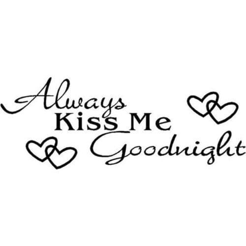 English Phrase Wall Sticker Bedroom Living Room Detachable Waterproof Self-Adhesive DIY Wall Sticker Mural Decoration