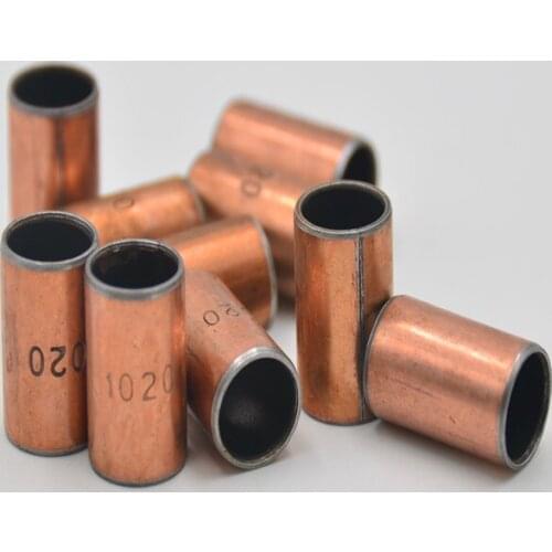 New Arrival Wear-Resistin 10pcs 10x12x20mm Self-lubricating Bearing Bushing Bearing Copper Alloy Bushing Hot Sale