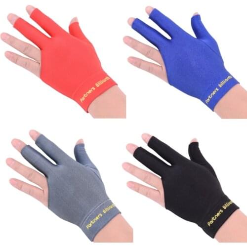 Billiards Three Fingers Glove Snooker Glove Special High Grade Billiard Gloves