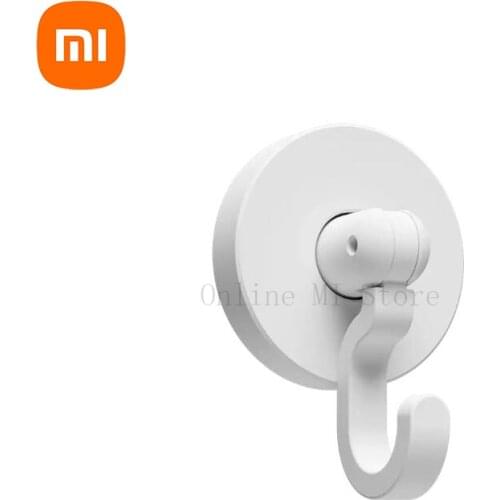 Xiaomi Qualitell Rotating Hook 360 Degree Plane Rotation 180 Degree Vertical Flip Strong Adsorption Bearing 3kg 6pcs/bag