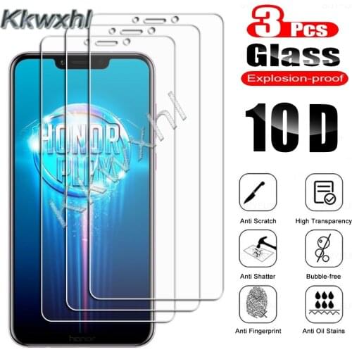 3PCS Tempered Glass For Huawei Honor 9 Lite View 10 20 Play 9i 8X 8C 7A 7S 7X 7C Pro 9X Premium Protective Screen Protector Film