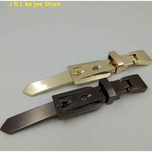 1pcs/10pcs/30pcs 2-color high-grade zinc alloy handbag shoulder strap decorative belt buckle metal accessories