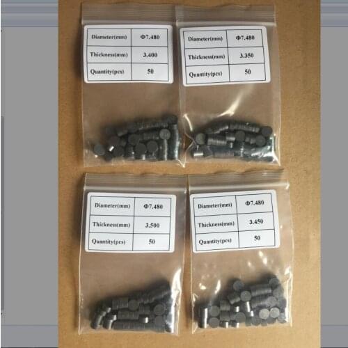128pcs Motorcycle Engine Parts Adjustable Valve Shims 7.48mm