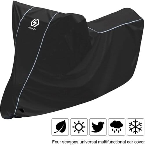 S-2XL Motorcycle Cover Motor Scooter Cover Universal Outdoor Uv Protector Season Waterproof Bike Rain Dustproof Interchangeable