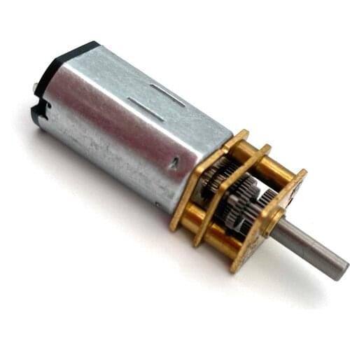 DC 3V 6V 12V Micro Speed Gear Motor 15-500RPM Mini Metal Electric Gear Reducer Motor N30 Reduction Gear Motor