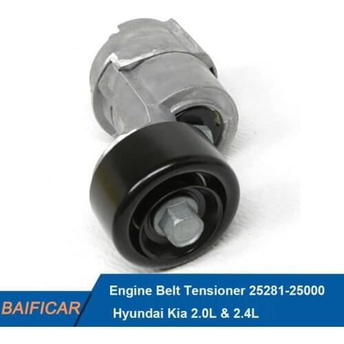 Baificar Brand New Genuine Engine Belt Tensioner 25281-25000 For Hyundai Kia 2.0L & 2.4L