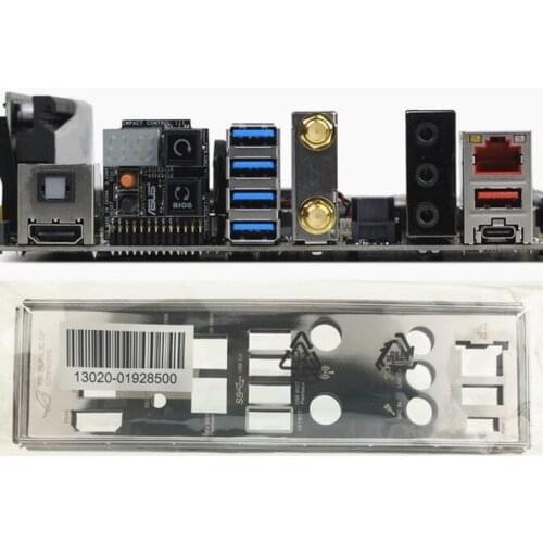 New I/O shield back plate of motherboard for MAXIMUS VIII IMPACT just shield backplate Free shipping