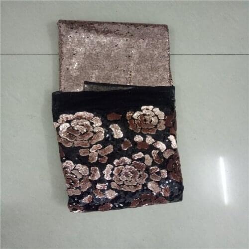 2020 Latest Nigerian Sequins Laces Fabrics High Quality Tulle African Laces Fabric French Net Lace Materia Wedding dress 10-17