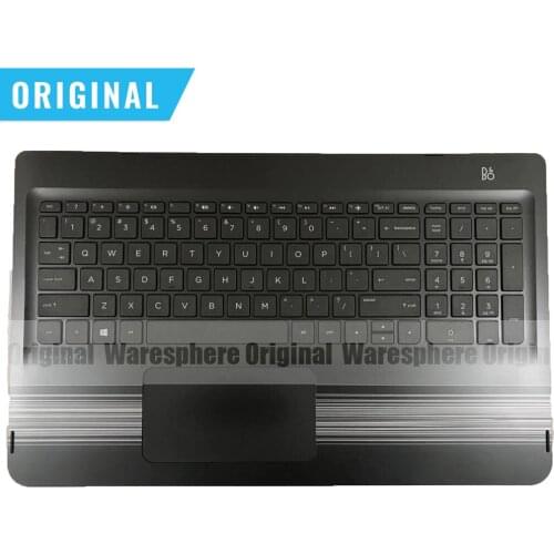 New Original Palmrest for HP Pavilion X360 15-BK 15T-BK Top Cover Upper Case with US Non-Backlit Keyboard 5CB0H71431 862648-001
