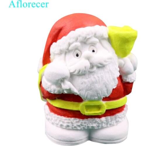 Christmas Santa Claus silicone Molds Soap Molds Aromatherapy Mould Candle Mold Christmas New Year Home Decoration