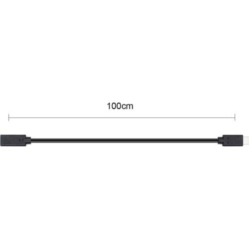 Tripod selfie stick 100 cm lengthen data cable mount for dji osmo Pocket Handheld gimbal camera Accessories
