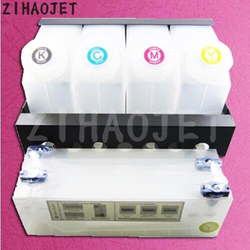 Printer plotter CISS bulk ink system for Roland Mimaki Mutoh and other printer 4 ink bottle 2L + 4 ink cartridge 220ML